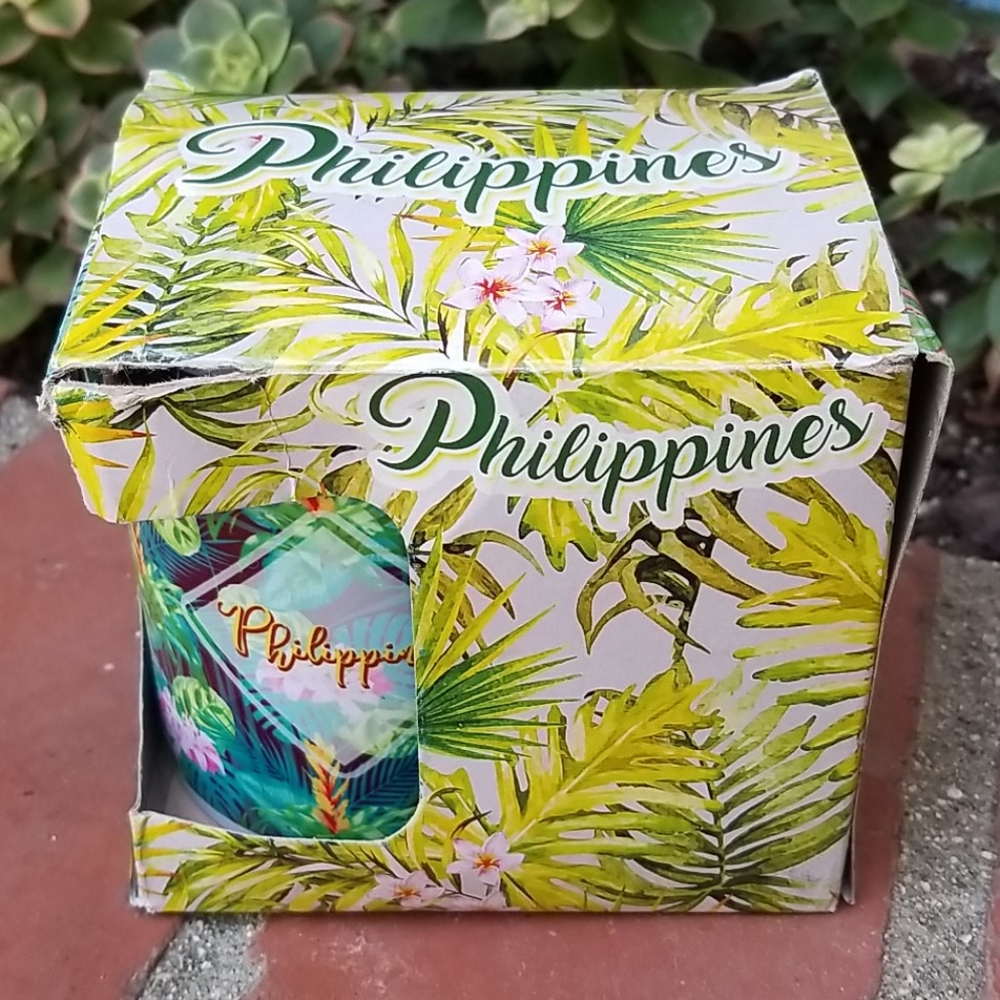 Philippines Coffee Cup Floral - Picture 3 of 5